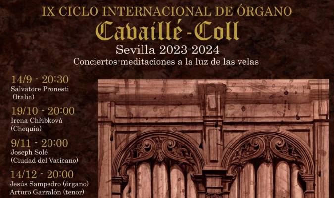 Conciertos de órgano a la luz de las velas: un encuentro musical en Sevilla