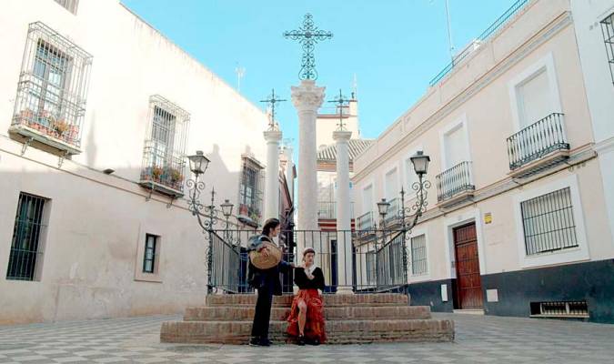 Fotograma de ‘Un sol salvaje’, película rodada en Sevilla en 2021 como proyecto final de estudios (Foto: ECAES)