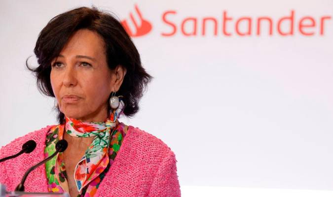 La presidenta del Banco Santander, Ana Botín. / EFE