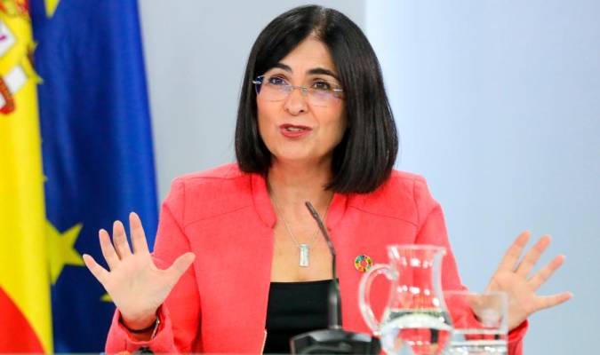 La ministra de Sanidad, Carolina Darias. / EFE