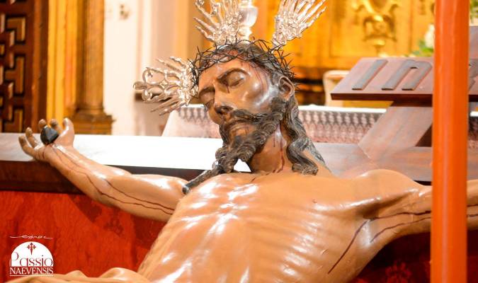 Santísimo Cristo de la Agonía (Foto: J. Ángel Espinosa / Passio Naevensis)