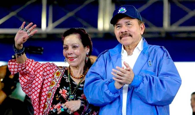 Daniel Ortega y Rosario Murillo. / EFE 