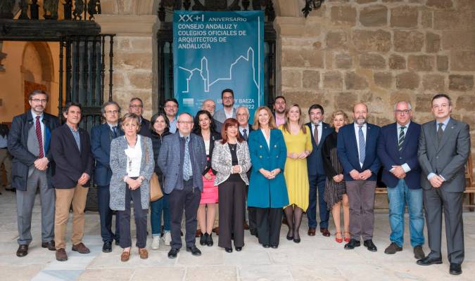 El Consejo Andaluz de Colegios de Arquitectos resalta la “función social y la fuerza transformadora de la arquitectura” en su XX Aniversario 