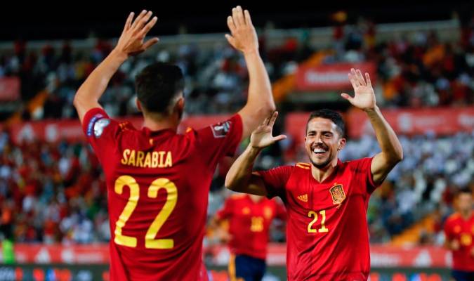 España enseña el lado bueno Goleada a Georgia y tres puntos más para Catar 2022