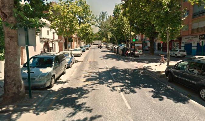 Avenida Cervantes de Granada donde habría tenido lugar los hechos. / Google Maps