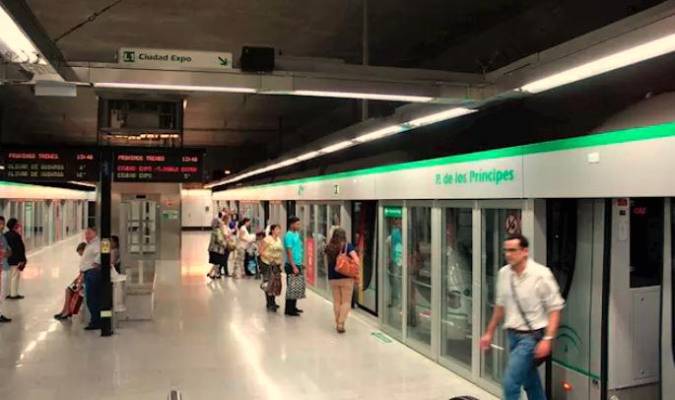 El Metro de Sevilla reanuda su servicio en condiciones normales