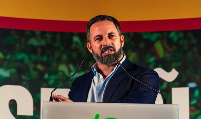 El presidente de Vox, Santiago Abascal. / EFE