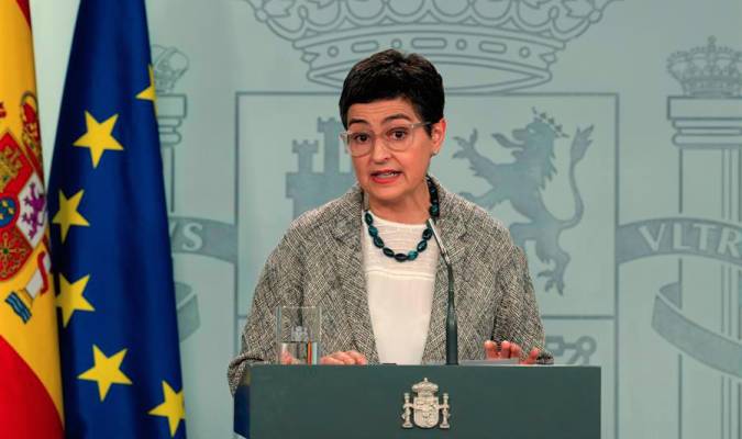 La ministra de Asuntos Exteriores, Unión Europea y Cooperación, Arancha González Laya. / Efe