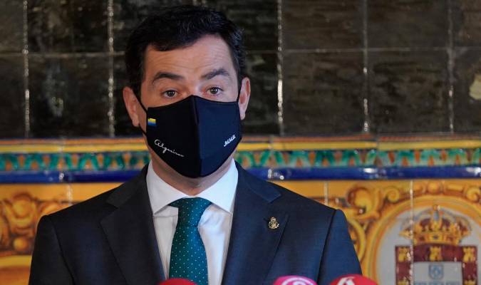 Moreno pide el confinamiento voluntario de los andaluces ante el avance «explosivo» de la tercera ola 