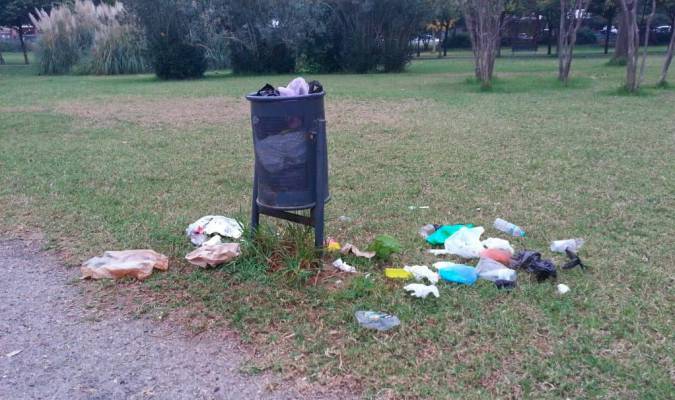 El «vandalismo de borrachera» azota el Parque de Los Príncipes