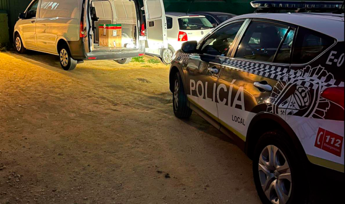 Recuperan en tiempo récord una furgoneta robada en Tomares