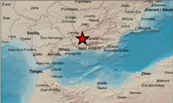 Granada suma desde diciembre más de 3.000 terremotos