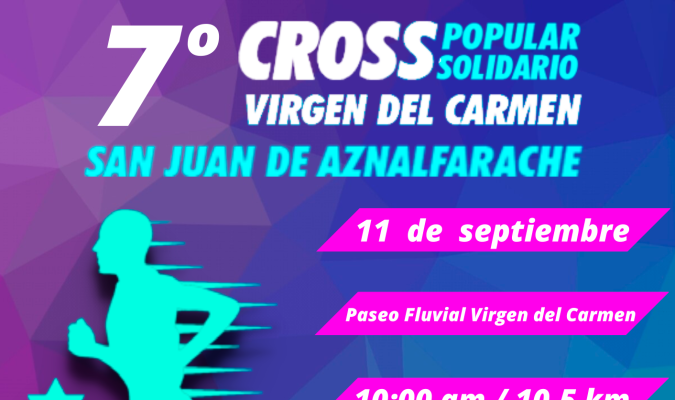Cross popular solidario Virgen del Carmen en San Juan de Aznalfarache