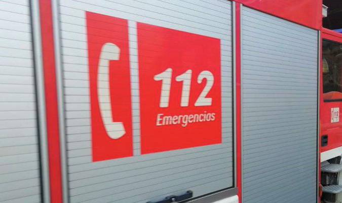 Evacúan al hospital a un menor afectado en un incendio en Villaverde del Río