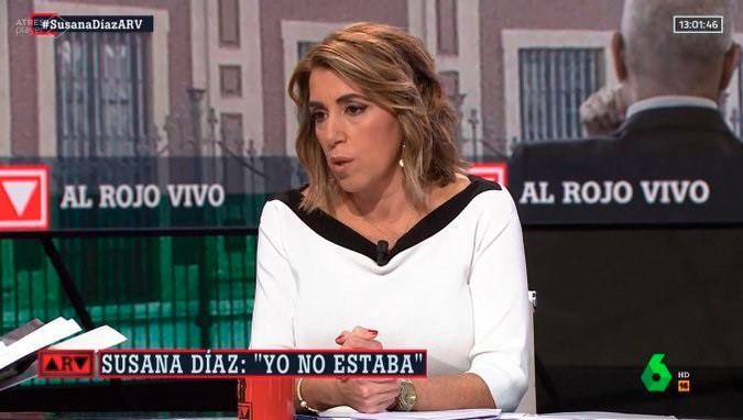 Susana Díaz asegura que la Junta nunca retiró la acusación particular