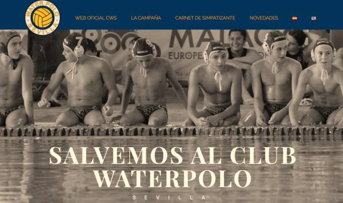 El Waterpolo Sevilla pide ayuda para no desaparecer