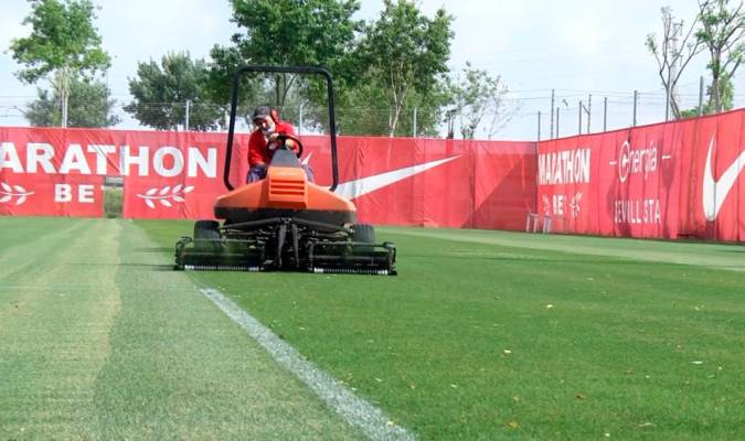 El Sevilla FC vuelve a la ciudad deportiva