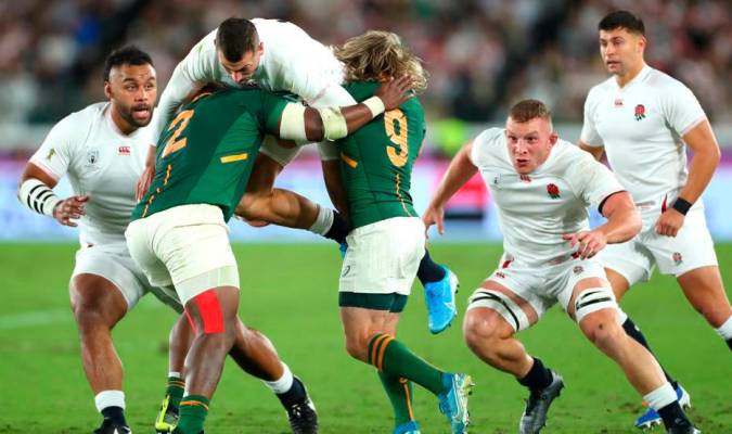 Inglaterra - Sudáfrica: final de la Copa del Mundo de rugby. / Dan Mullan-Getty)