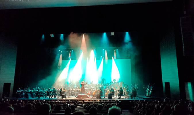 Imagen del concierto en Fibes.