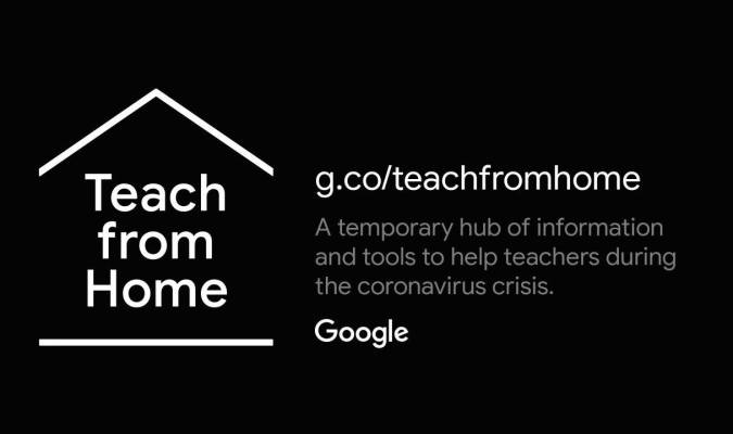 Teach From Home la herramienta de Google para continuar las clases