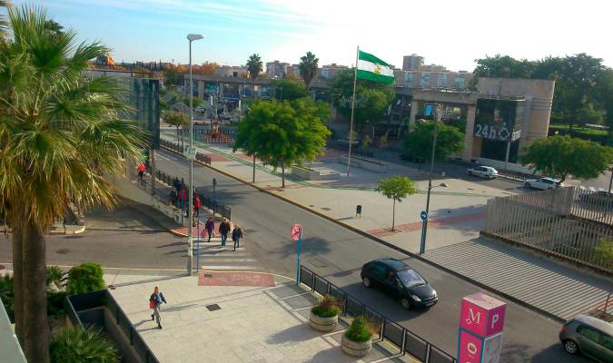 Una imagen de la zona de Ciudad Expo en el municipio de Mairena del Aljarafe.