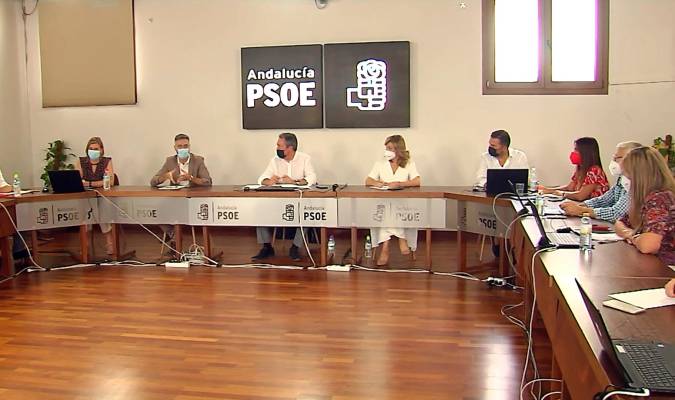 Primera reunión de la ejecutiva andaluza del PSOE con Espadas al frente / EP