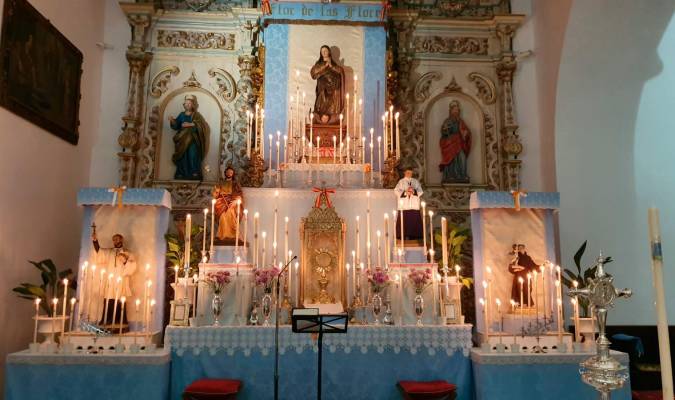 La Inmaculada Concepción vuelve a brillar con luz propia en El Pedroso