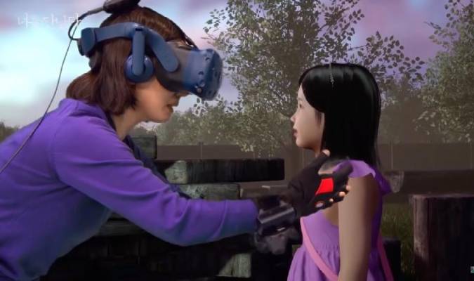 Se ‘reúne’ con su hija fallecida gracias a la realidad virtual