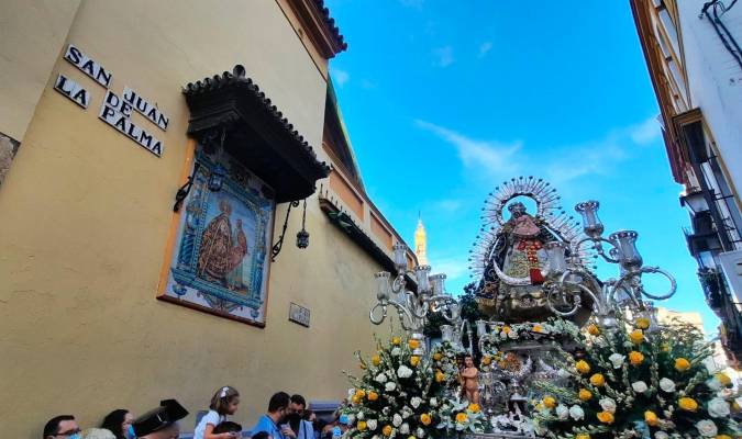 Tejera acompañará a la Virgen de la Cabeza de San Juan de la Palma