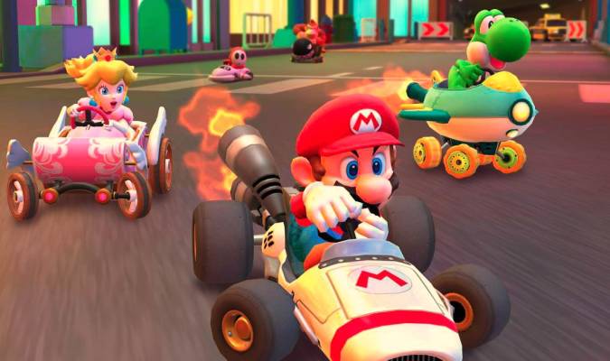 ‘Mario Kart Tour’ para móviles se estrena a lo grande