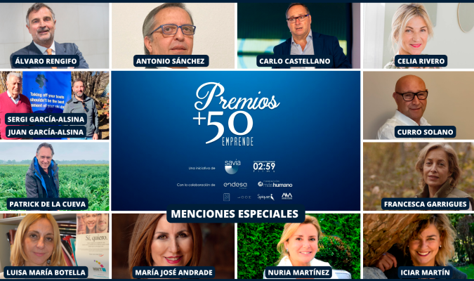 Mujeres y sevillanas de más de 50 años, el perfil de las seleccionadas en la final de la III Edición de los Premios +50 Emprende