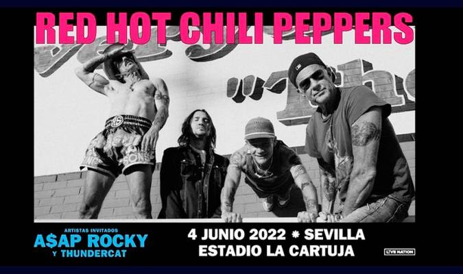 Red Hot Chili Peppers arranca su gira mundial en La Cartuja