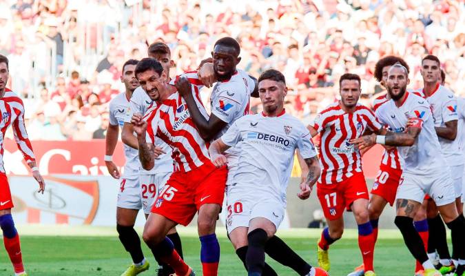 Sevilla y At. de Madrid se verán las caras en cuartos de final de la Copa 