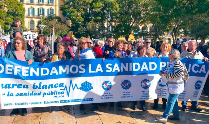 La Marea Blanca andaluza apoya la huelga en Atención Primaria