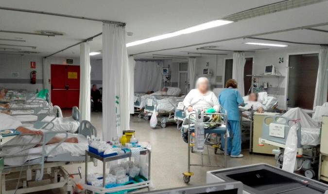 Las urgencias alcanzan el pico de sobrecarga de pacientes