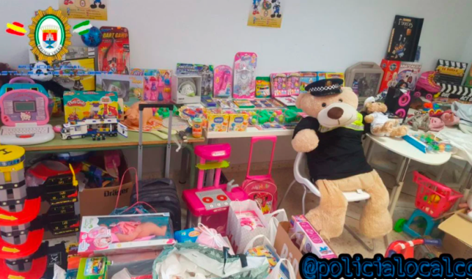 La Policía de Castilleja vuelve a capturar... juguetes