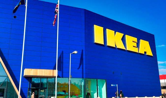Un centro comercial de IKEA. 