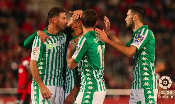 Fekir fue uno de los goleadores en el partido de la primera vuelta frente al Mallorca. / LaLiga