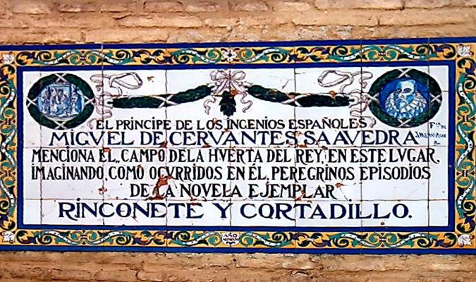 ¿Sabes cuál es la ruta por los azulejos “cervantinos” de Sevilla?