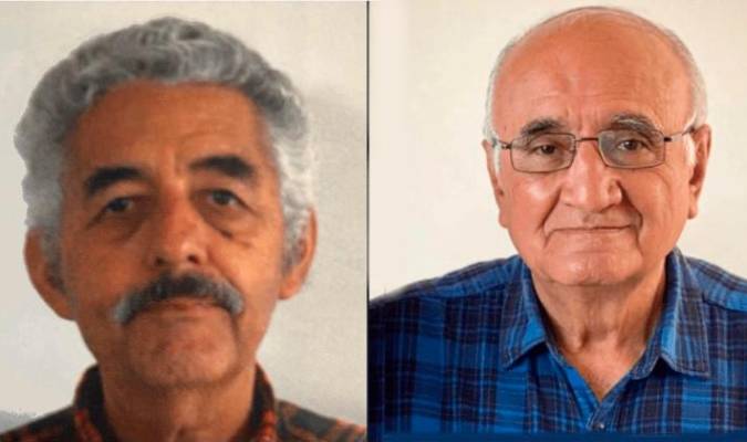 Joaquín César Mora Salazar y Javier Campos Morales, los sacerdotes asesinados. Signis/El Correo.