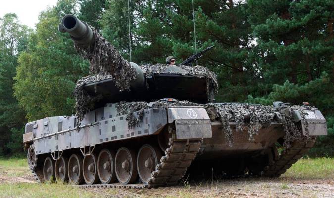 Tanque Leopard 2A7V. / KMW