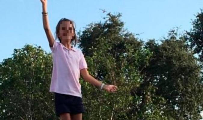 Inés, la pequeña de 11 años que se ha visto obligada a dejar el campamento de verano en las instalaciones de Aldeaduero (Salamanca)
