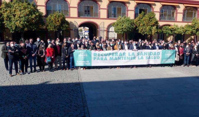 La plataforma en defensa de la sanidad pública convoca una protesta en el palacio de San Telmo