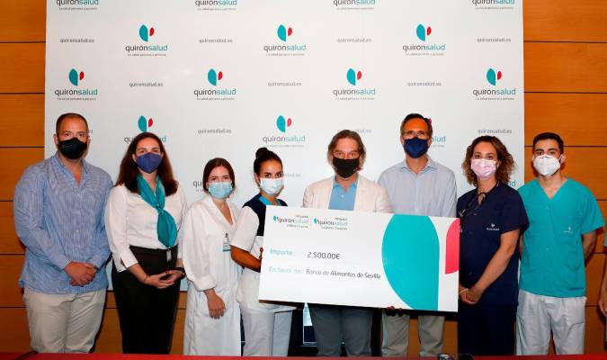 Quirónsalud dona 15.000 euros a distintas organizaciones 