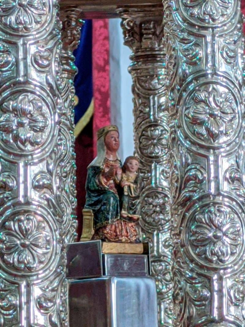 Repuesta al culto la Virgen de Aguas Santas, Patrona de Villaverde del Río
