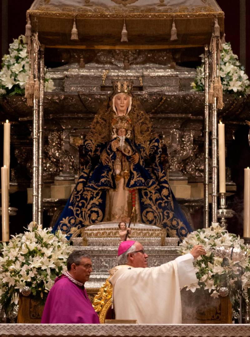 Monseñor Saiz: «Nuestra Señora de los Reyes es causa de nuestra alegría»