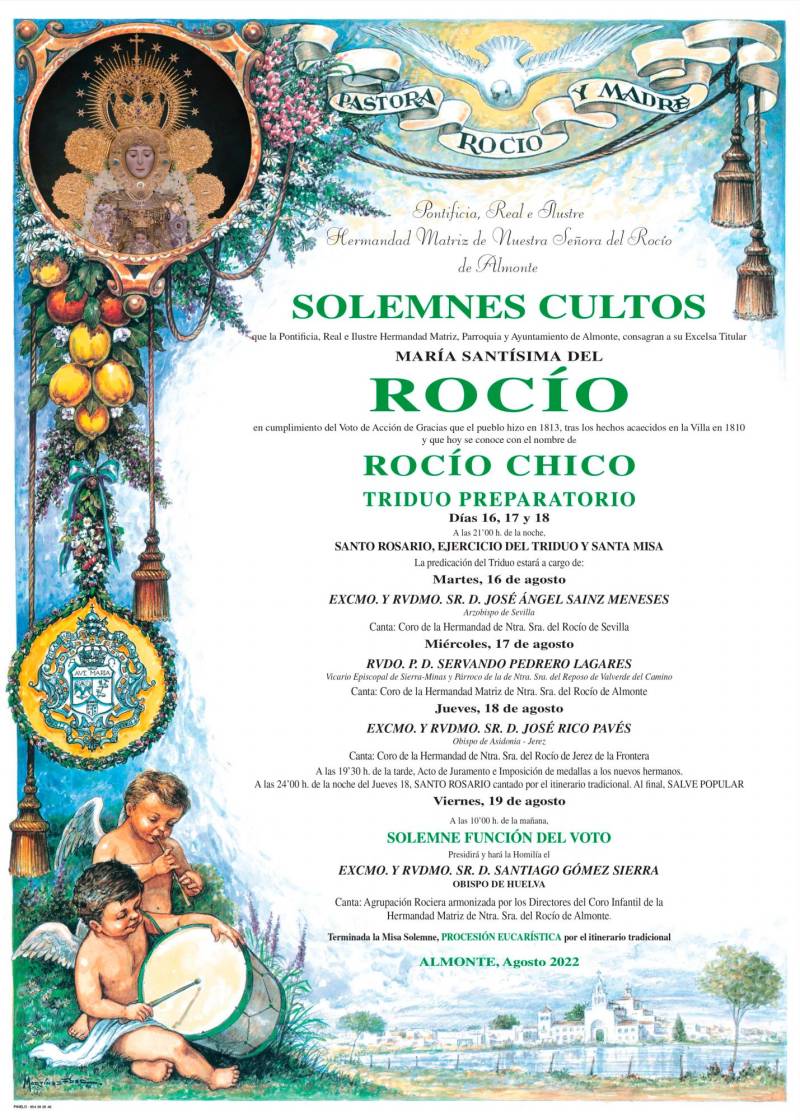 Almonte celebra el Rocío Chico, otra vez, en la aldea