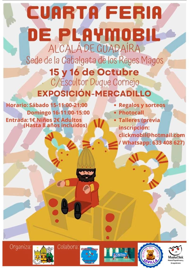 Feria de Playmobil solidaria en Alcalá de Guadaíra