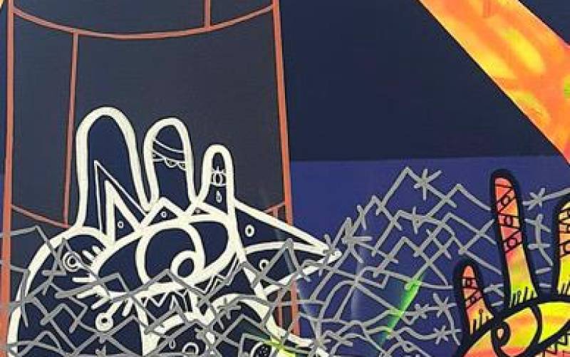 DenisDue vuelve a reinventar el grafiti carmonense