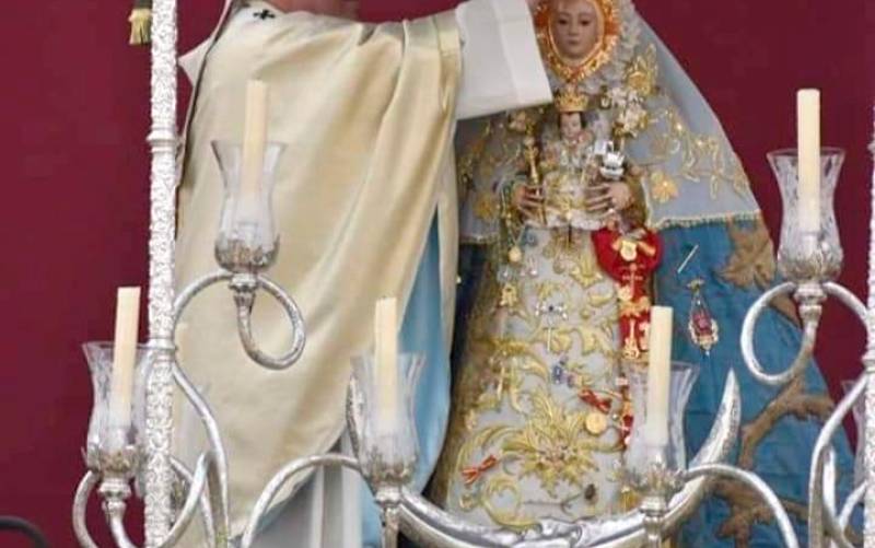 La Virgen de Escardiel viene a Castilblanco sin hacer el camino